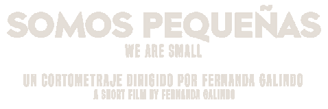 Somos Pequeñas — We Are Small. Un cortometraje dirigido por Fernanda Galindo.